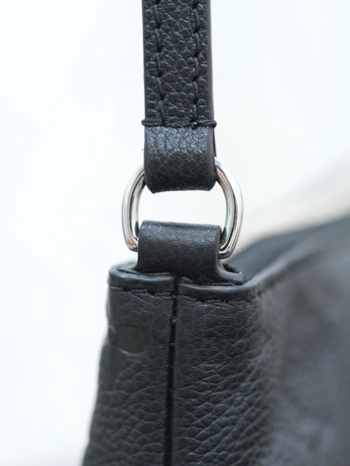 Louis Vuitton Monogram Pallas Clutch Black Empreinte Shoulder Bag Crossbody - Pre-Owned