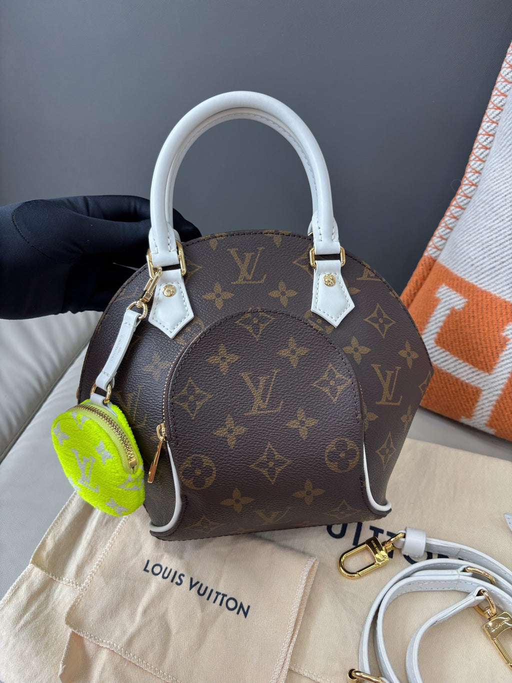 Louis Vuitton Ellipse BB Handbag Shoulder Bag Monogram