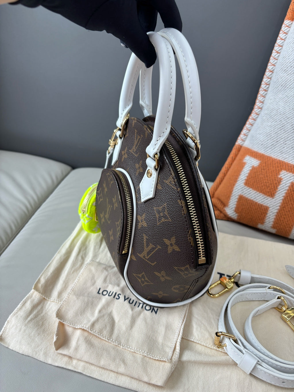 Louis Vuitton Ellipse BB Handbag Shoulder Bag Monogram