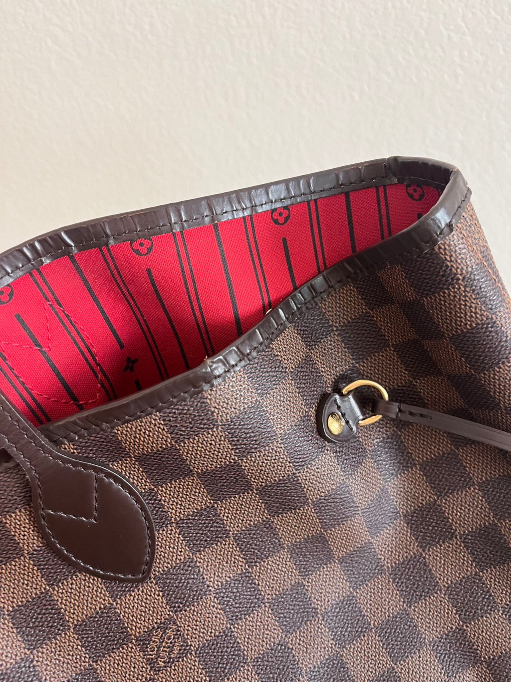 Louis Vuitton | Checkerboard Pattern Neverfull Tote Bag - Pre-owned | Authentic Pre-Owned Luxury