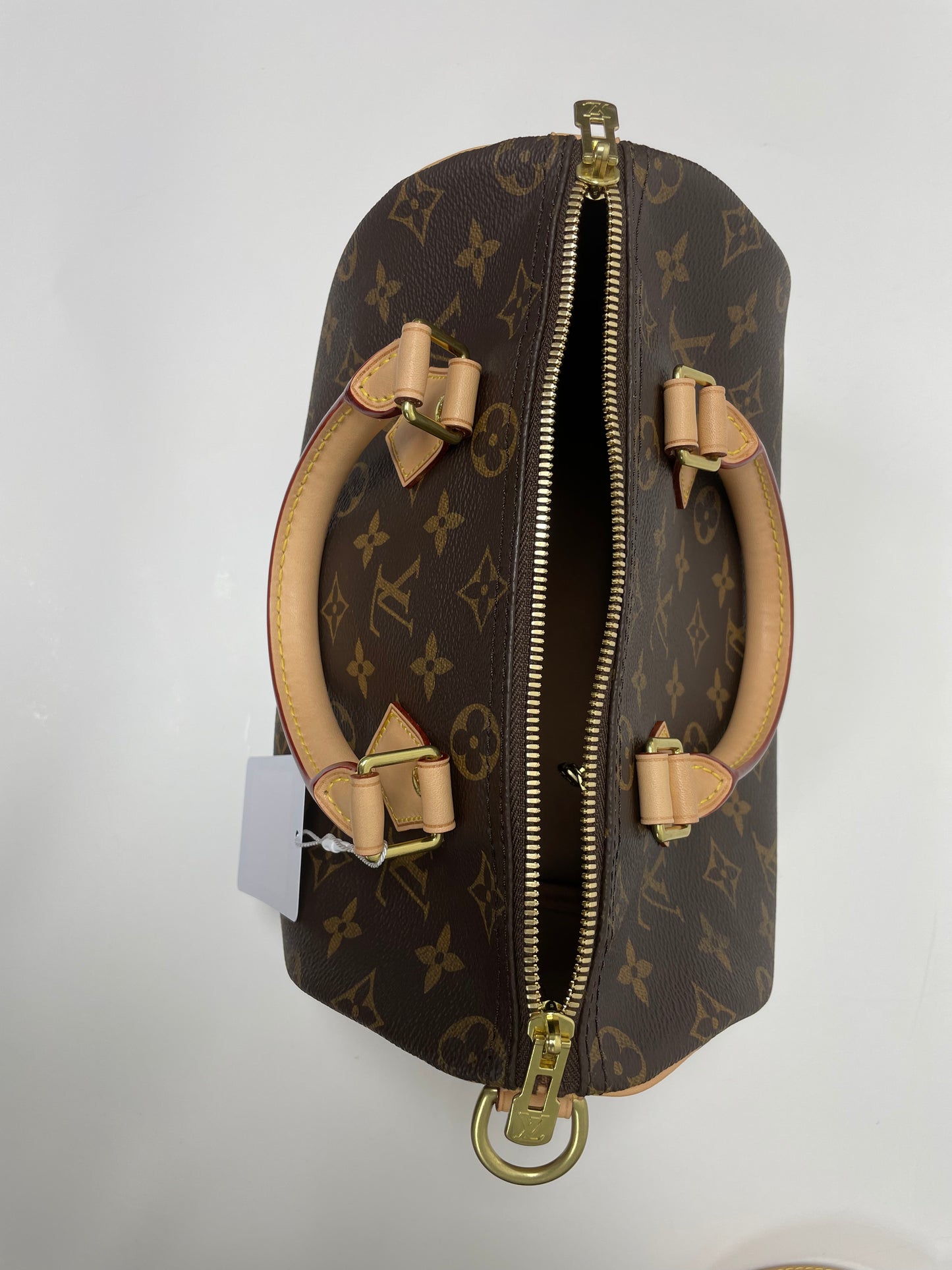 Pre-owned Louis Vuitton canvas Top handle bags Speedy25 with Shoulder Straps