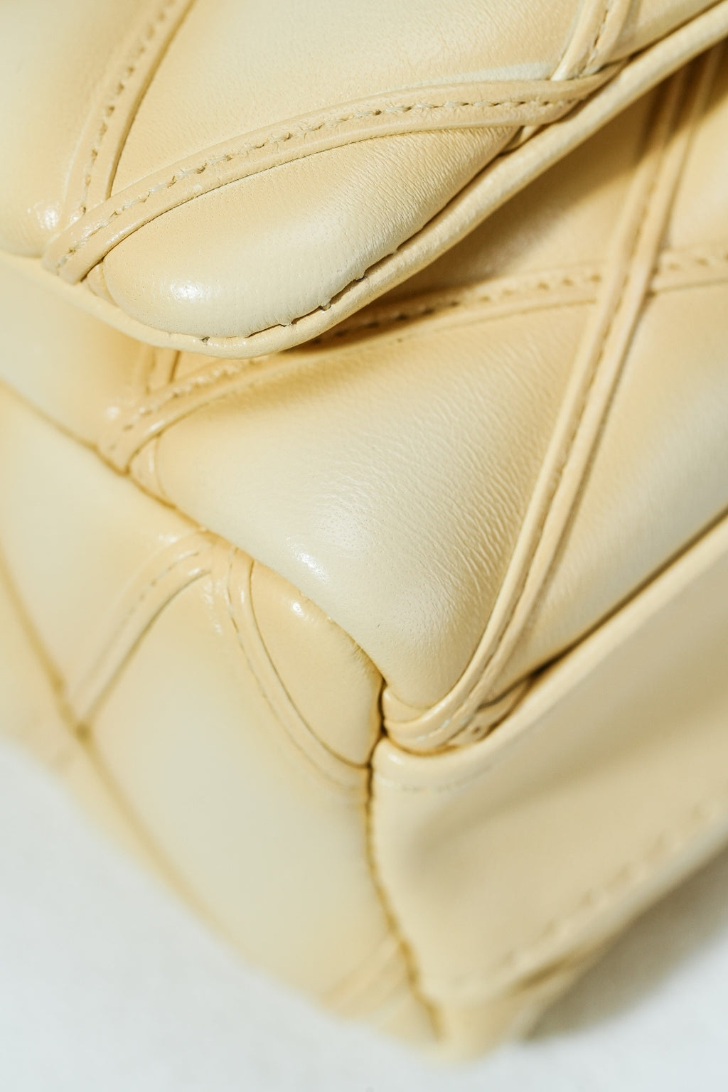 Louis Vuitton Pico Go-14 Chain Shoulder Crossbody Bag Yellow Gold Women