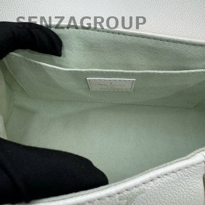 Louis Vuitton Favorite Monogram Chain Crossbody Bag White Green Women