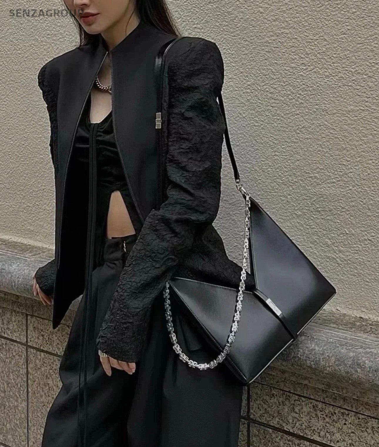 Givenchy Cut-out PM Classic Chain Strap 2WAY Shoulder bag Crossbody Women
