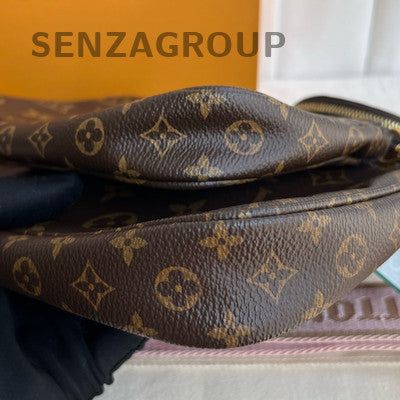 Louis Vuitton Monogram Multi-Pochette Accessoires Crossbody Bag Brown