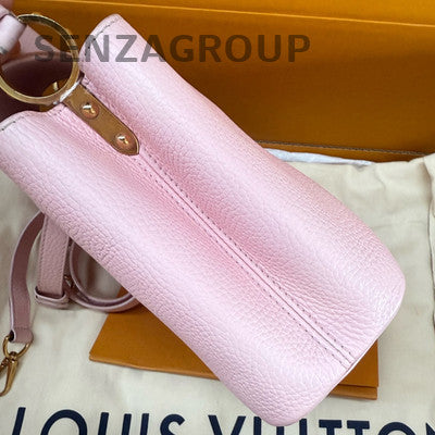 Louis Vuitton Capucines BB Pink Handbag Shoulder Bag Women's Classic