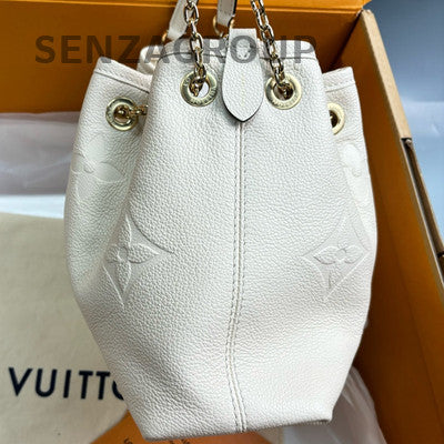 Louis Vuitton Monogram Bucket Bag - White Gold - Women's Classic Handbag