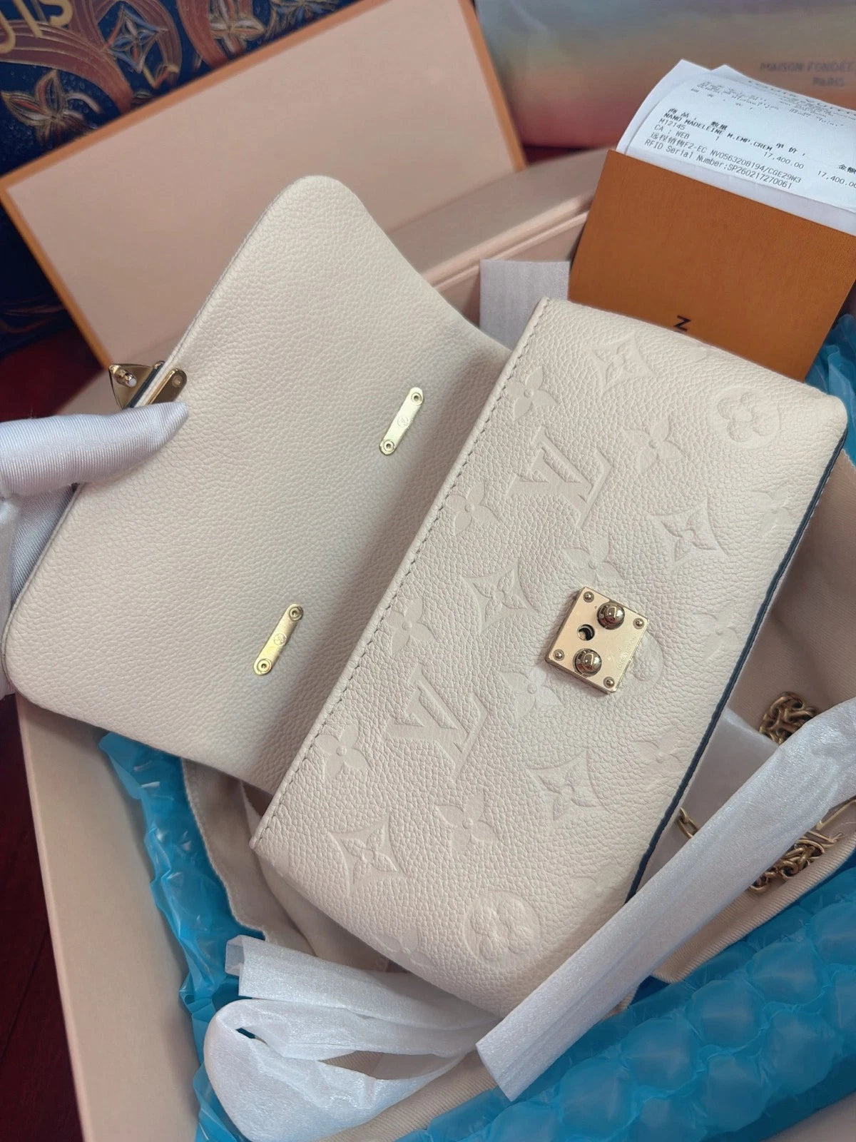 Louis Vuitton Madeleine Crossbody Top Handle Excellent