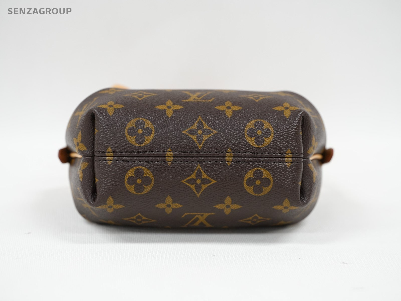 Louis Vuitton Nano Turenne Monogram 2way Shoulder HandBag Canvas Women Brown