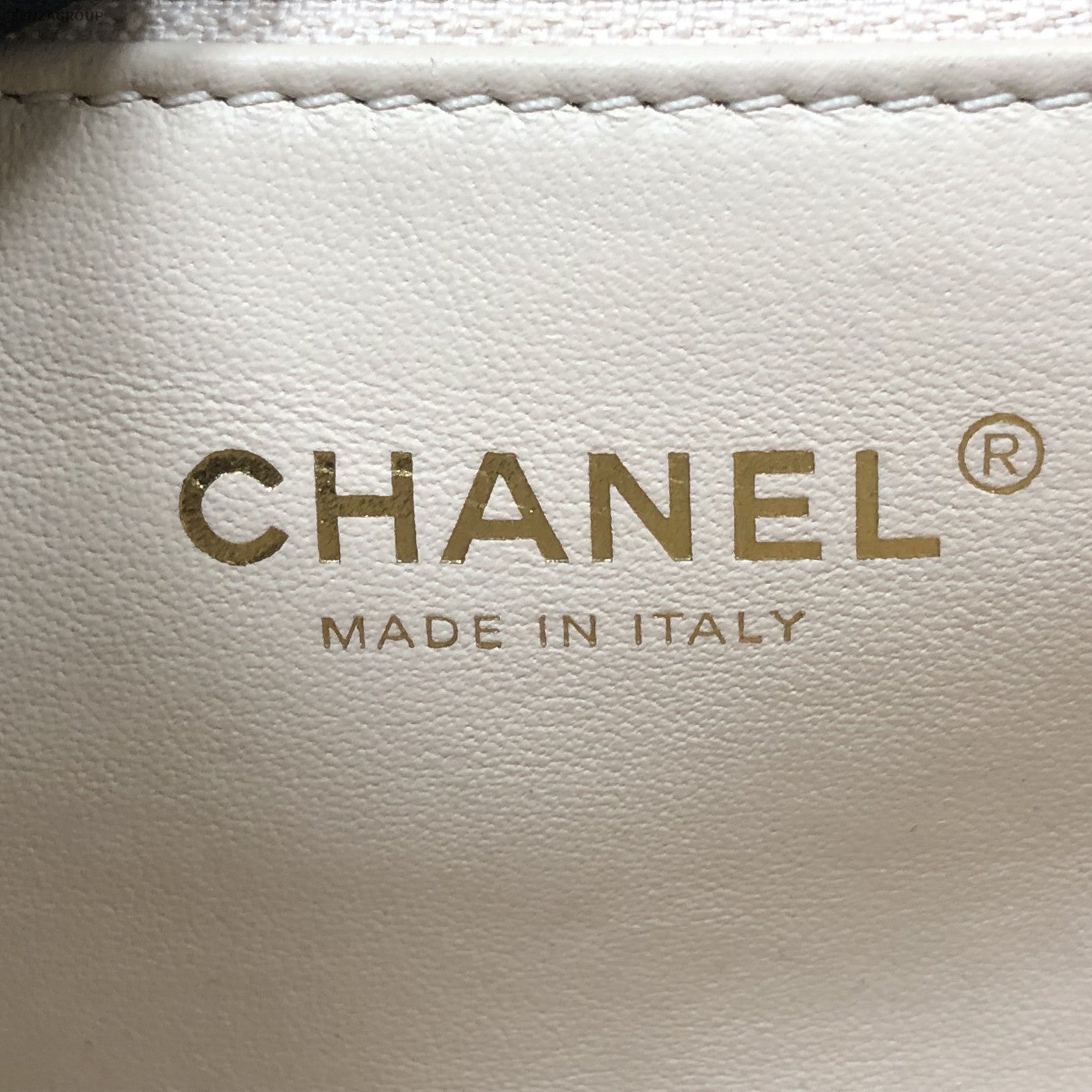 Chanel CF Quilted Flap Bag Beige Gold Chain Shoulder Crossbody Women Fashion