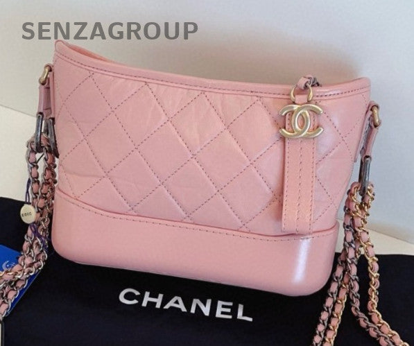 CHANEL Gabrielle Chain Sakura Pink Gold Shoulder bag Crossbody