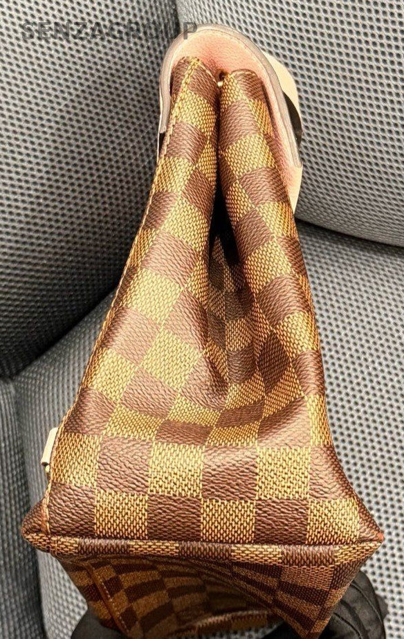 Louis Vuitton Clapton Backpack Pink Brown Gold Used Women Classic Designer