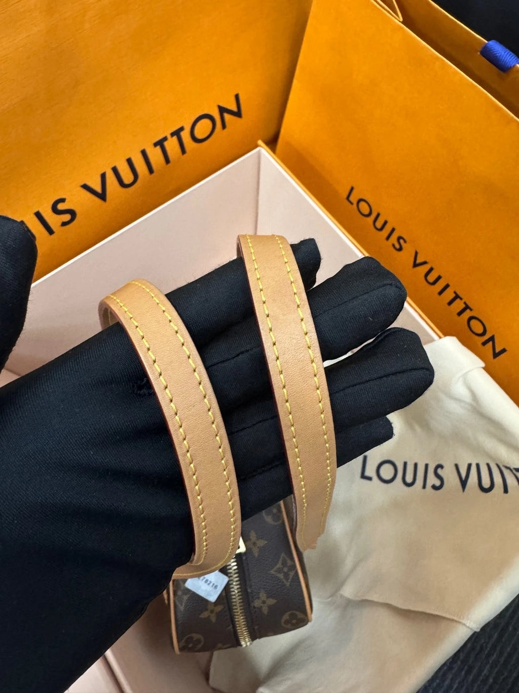 Louis Vuitton Women Canvas Open Smile Toast Tote Bag