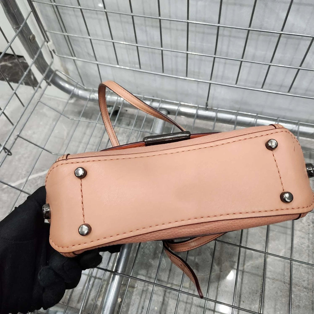Coach Canvas Tote Shoulder Bag For Women
