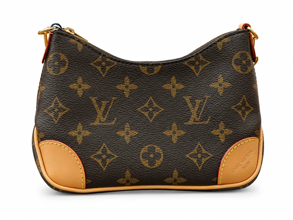 Louis Vuitton Nano Boulogne Monogram Canvas Chain Shoulder Bag Almost Brand NEW