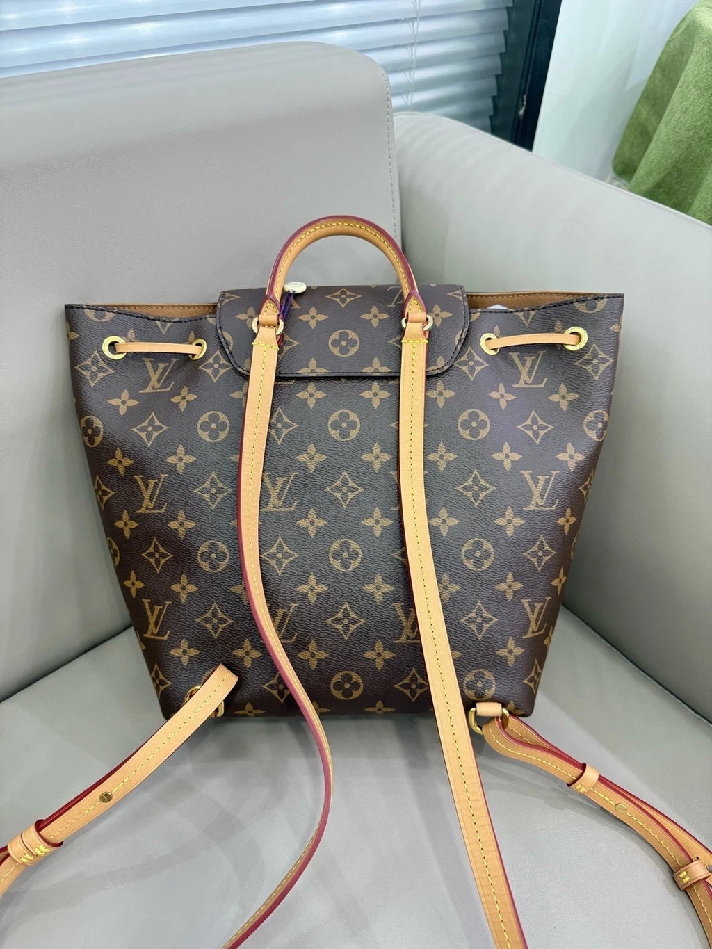 Louis Vuitton Monogram Canvas Montsouris Backpack For Women