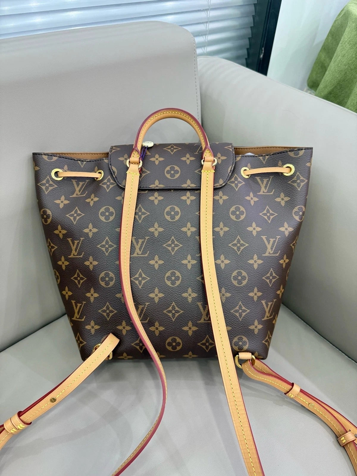 Louis Vuitton Monogram Canvas Montsouris Backpack For Women