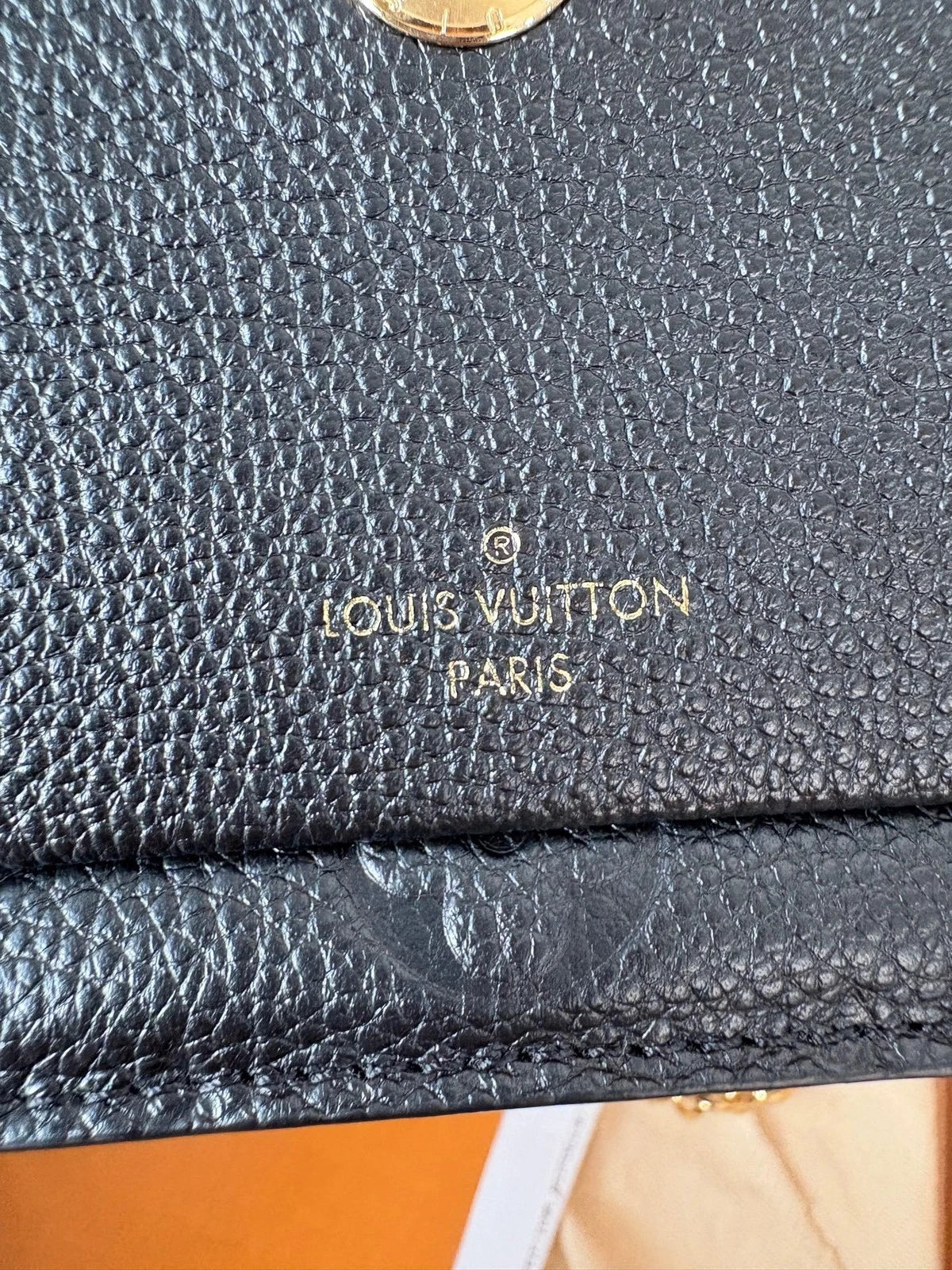 Louis Vuitton Vavin Black Gold Crossbody Excellent