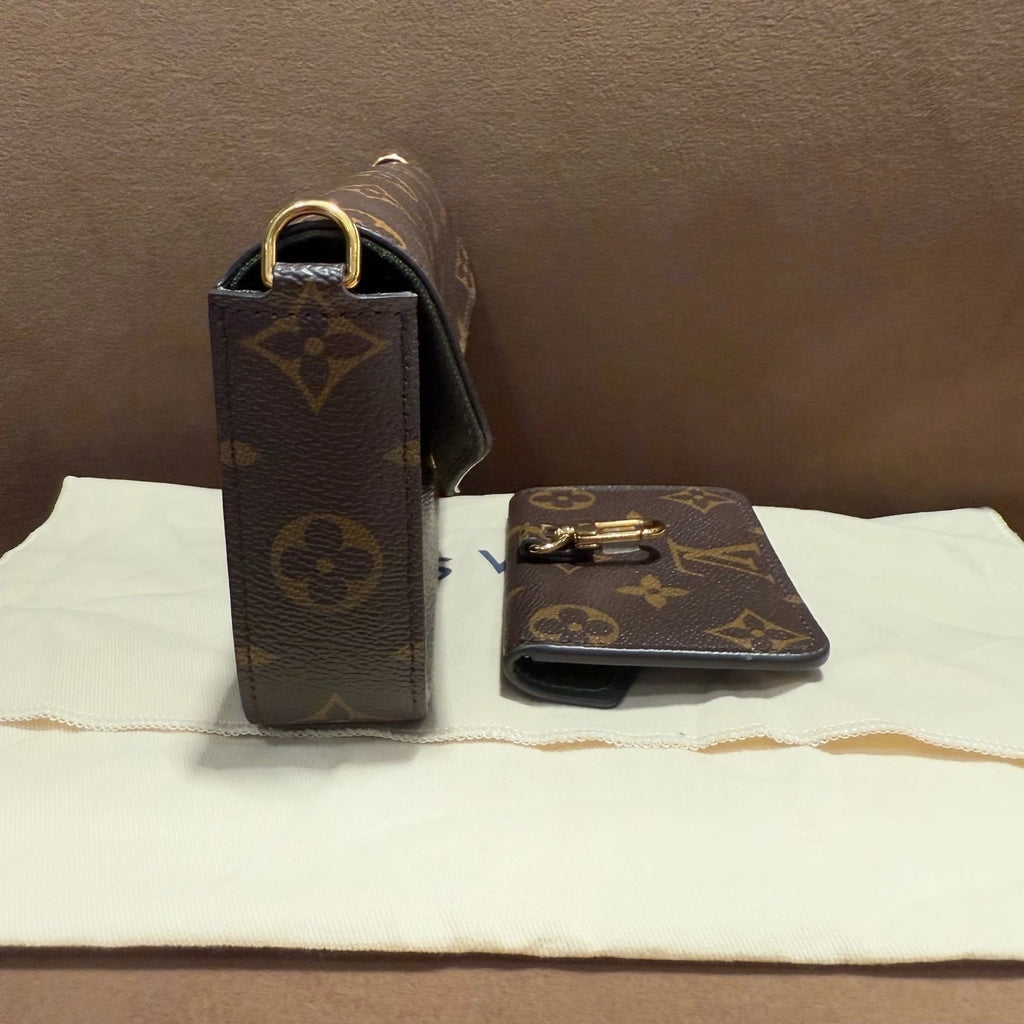 Louis Vuitton Canvas Multi Pochette Crossbody Bag For Women