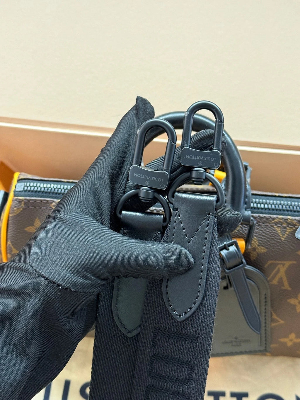 Louis Vuitton Keepall25 Monogram Canvas Handbag For Women