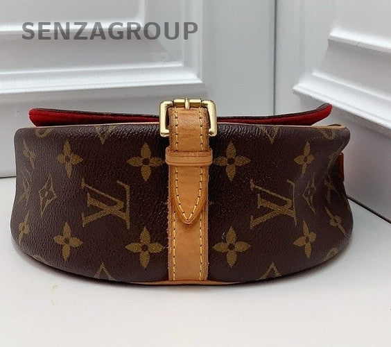 Louis Vuitton vintage Monogram Shoulder Crossbody Bag Women Brown Rare