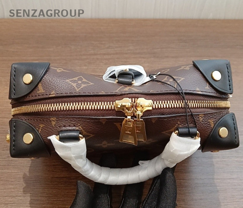 Louis Vuitton Monogram Soft Box Top Handle Bag Shoulder Bag Crossbody Women
