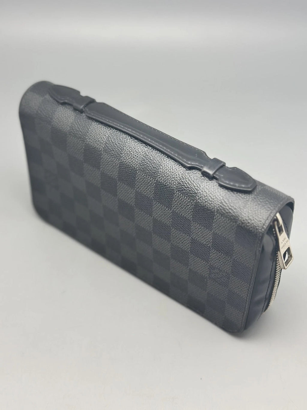 Louis Vuitton Canvas Damier Clutch Wallet Women Classic