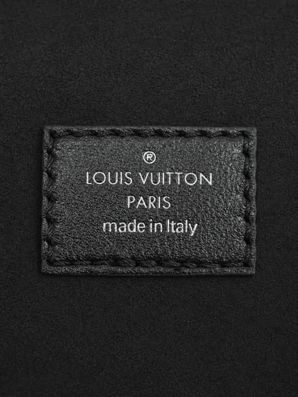 Louis Vuitton Carryall Black Shoulder Bag Excellent