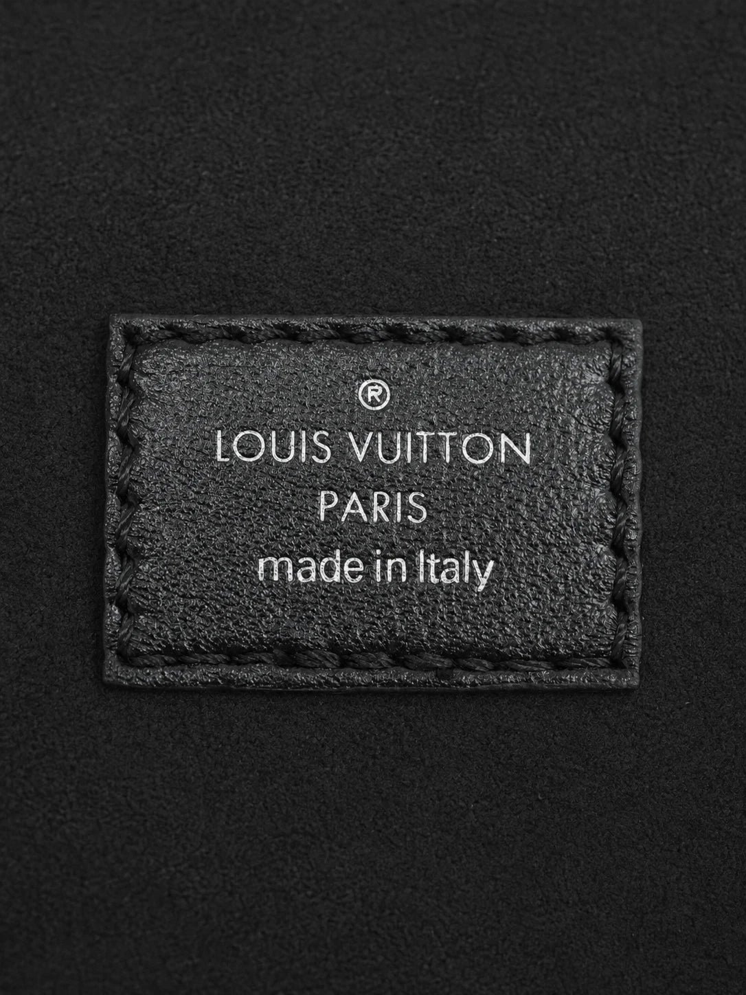 Louis Vuitton Carryall Black Shoulder Bag Excellent