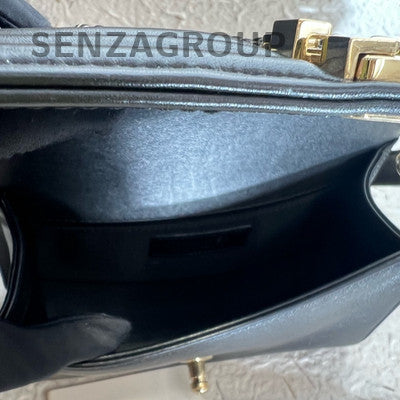 Chanel Le Boy Small Black Gold Chain Shoulder Bag Classic Fashion