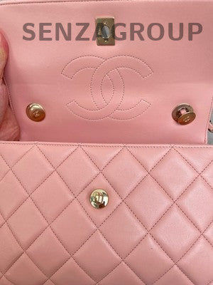 Chanel Trendy CC Medium Pink Gold Chain Shoulder Bag