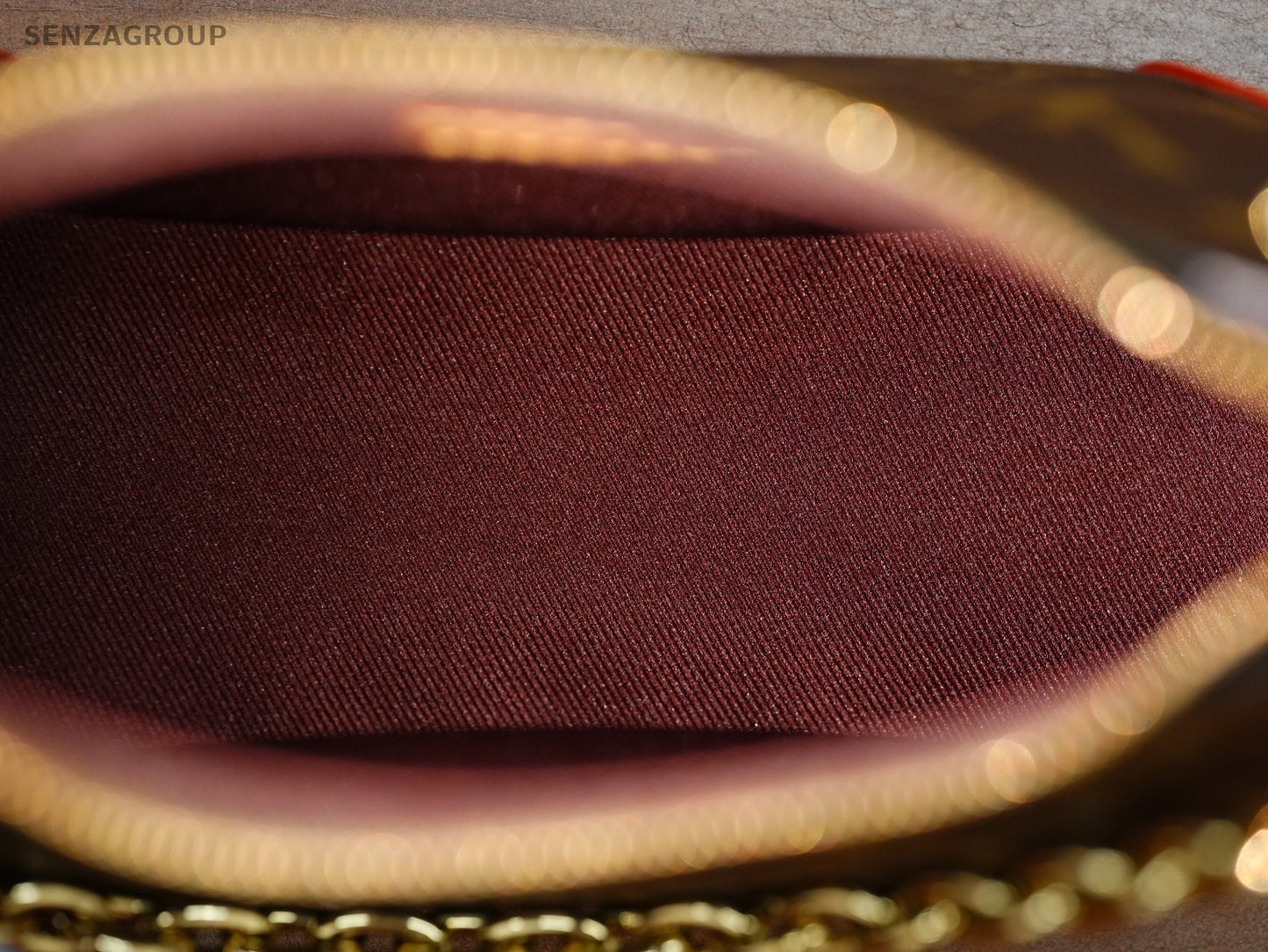 Louis Vuitton Nano Boulogne Monogram Chain Shoulder bag Women Almost Brand NEW