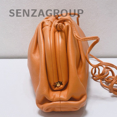 Bottega Veneta POUCH Orange Mini Crossbody Bag Women Classic Fashion