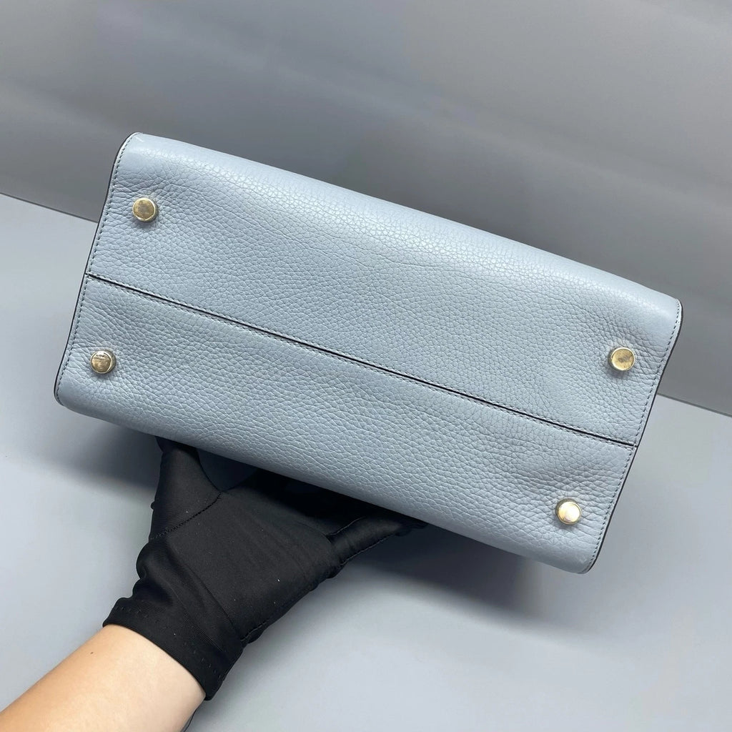 Dior Shield Tote Bag Blue for Women
