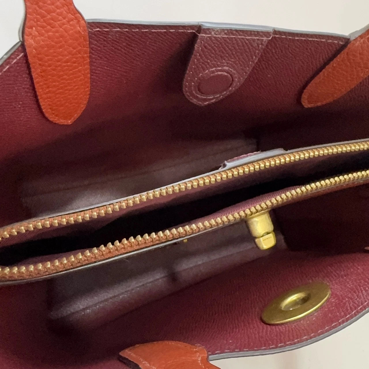 COACH Willow 24 Women's Leather Bucket Tote Crossbody Shoulder Handbag