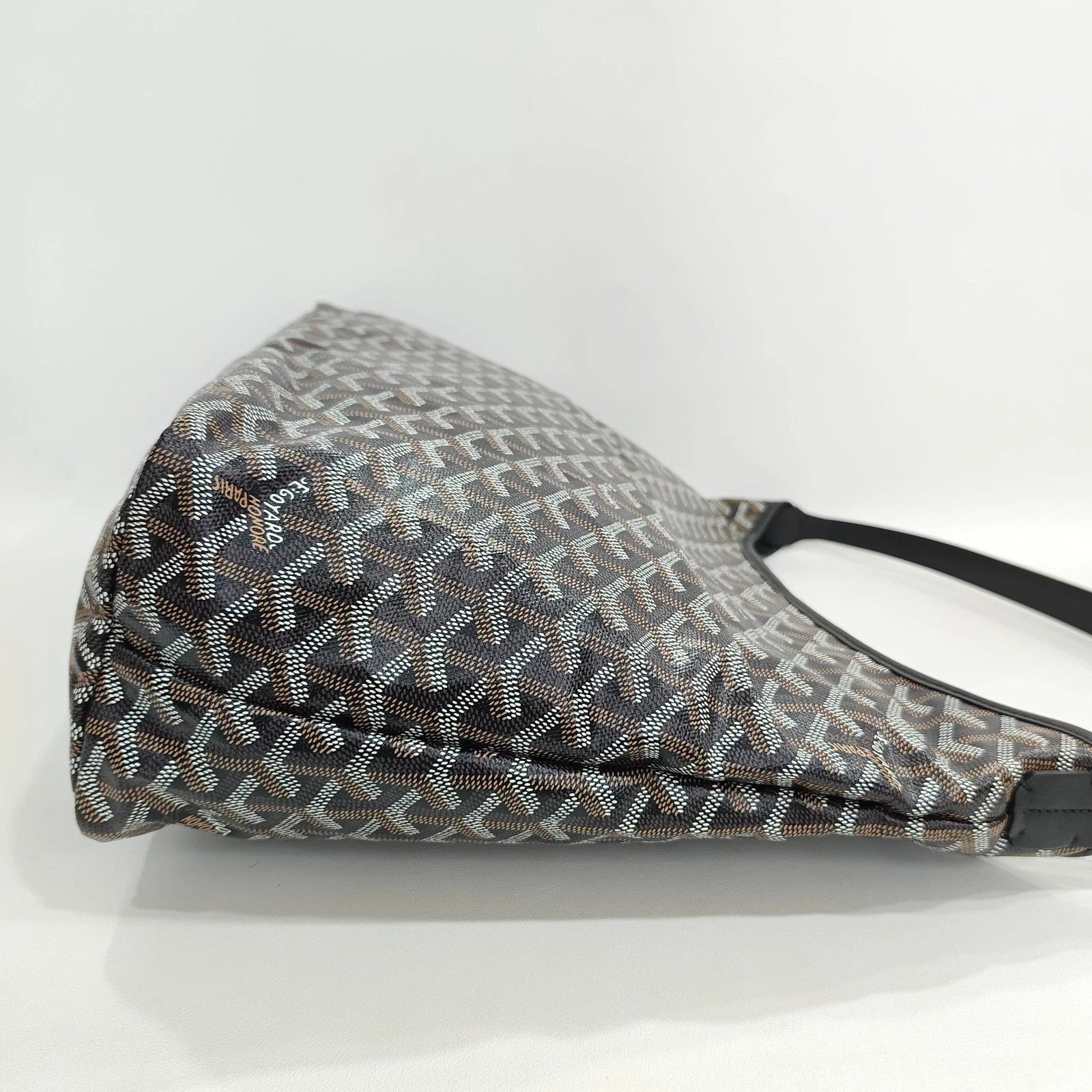 Goyard Canvas Hobo Shoulder Bag For Women
