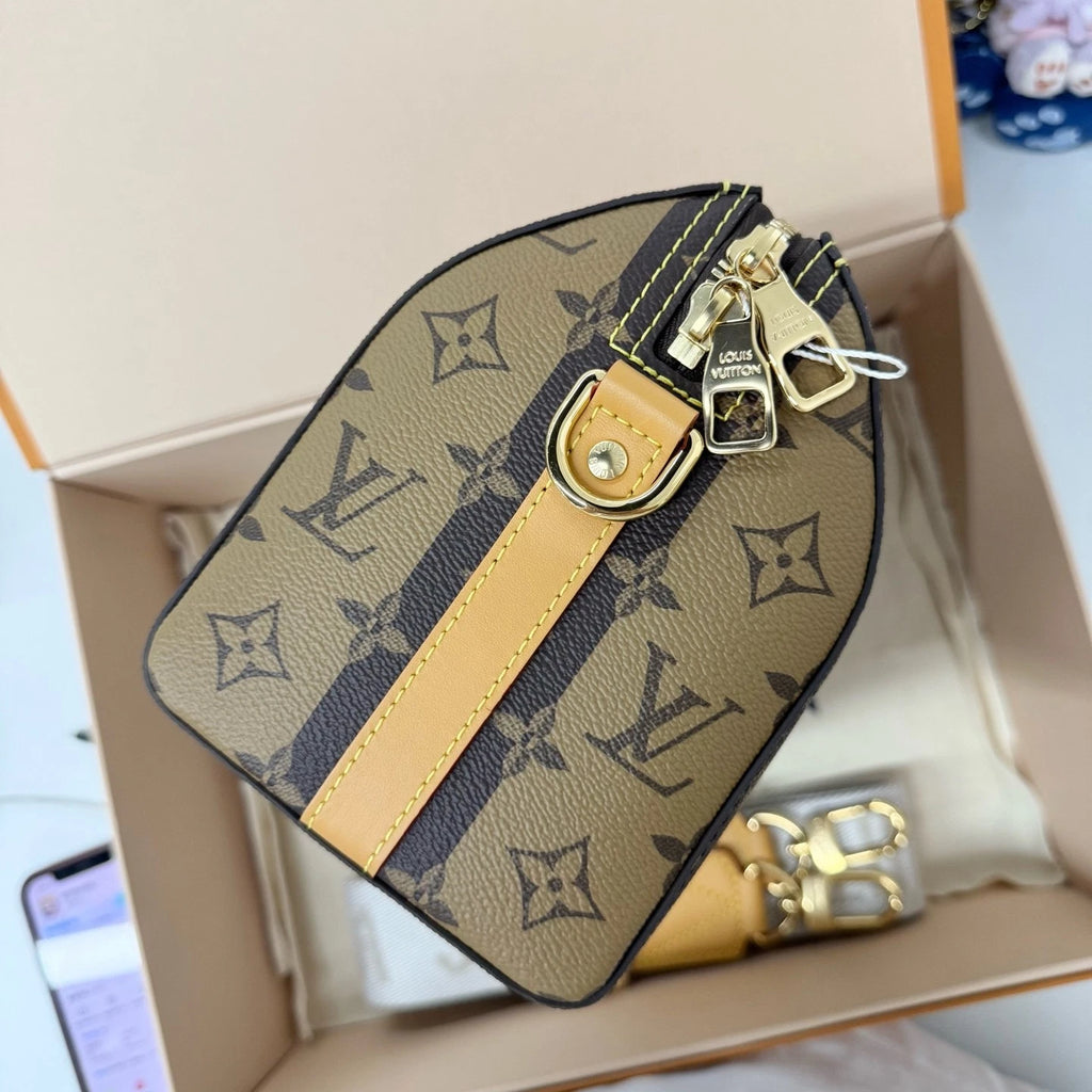 New Louis Vuitton x Nigo Keepall City Canvas Handbag For Women