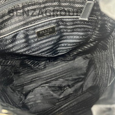 Prada Black Nylon Backpack - Classic Men's Design