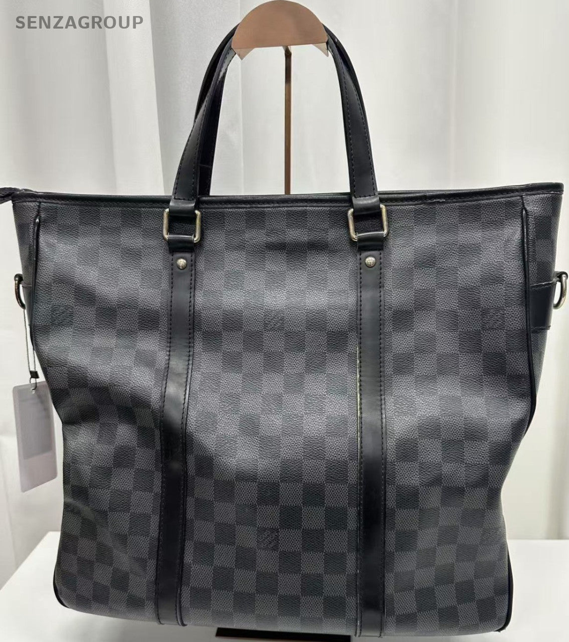 Louis Vuitton Damier Graphite Tadao 2Way Shoulder Business Bag Tote