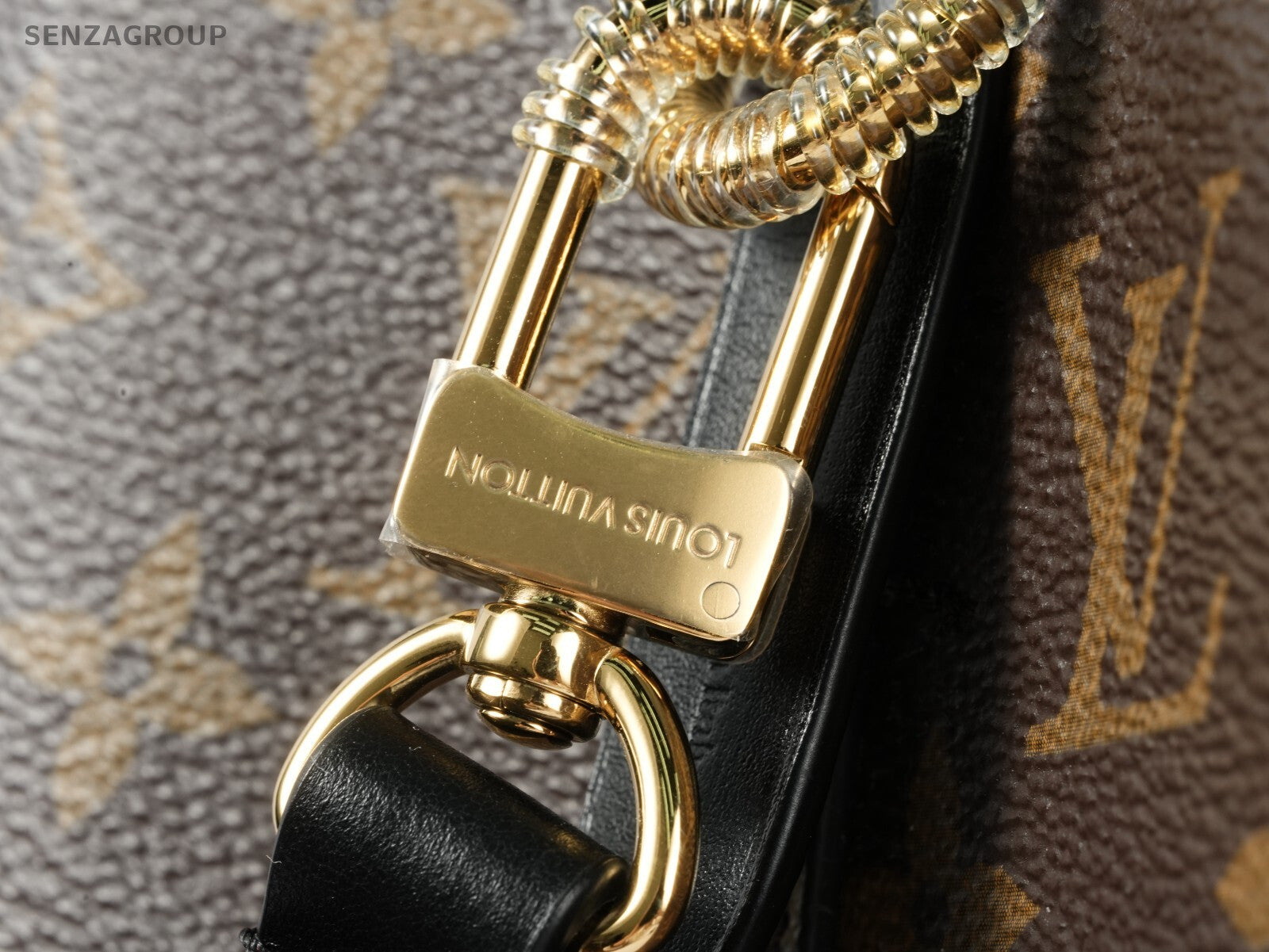 LOUIS VUITTON NEONOE Black MONOGRAM CANVAS BUCKET BAG M44022