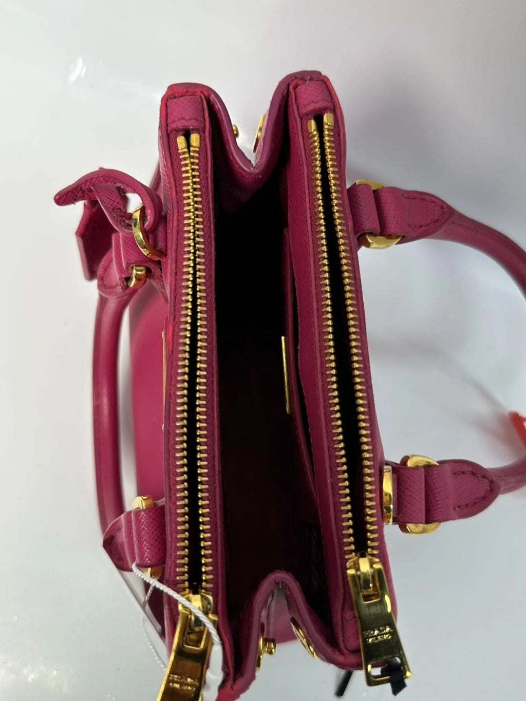 SJ0001 DL00055 RED Galleria TOTE BAG Z