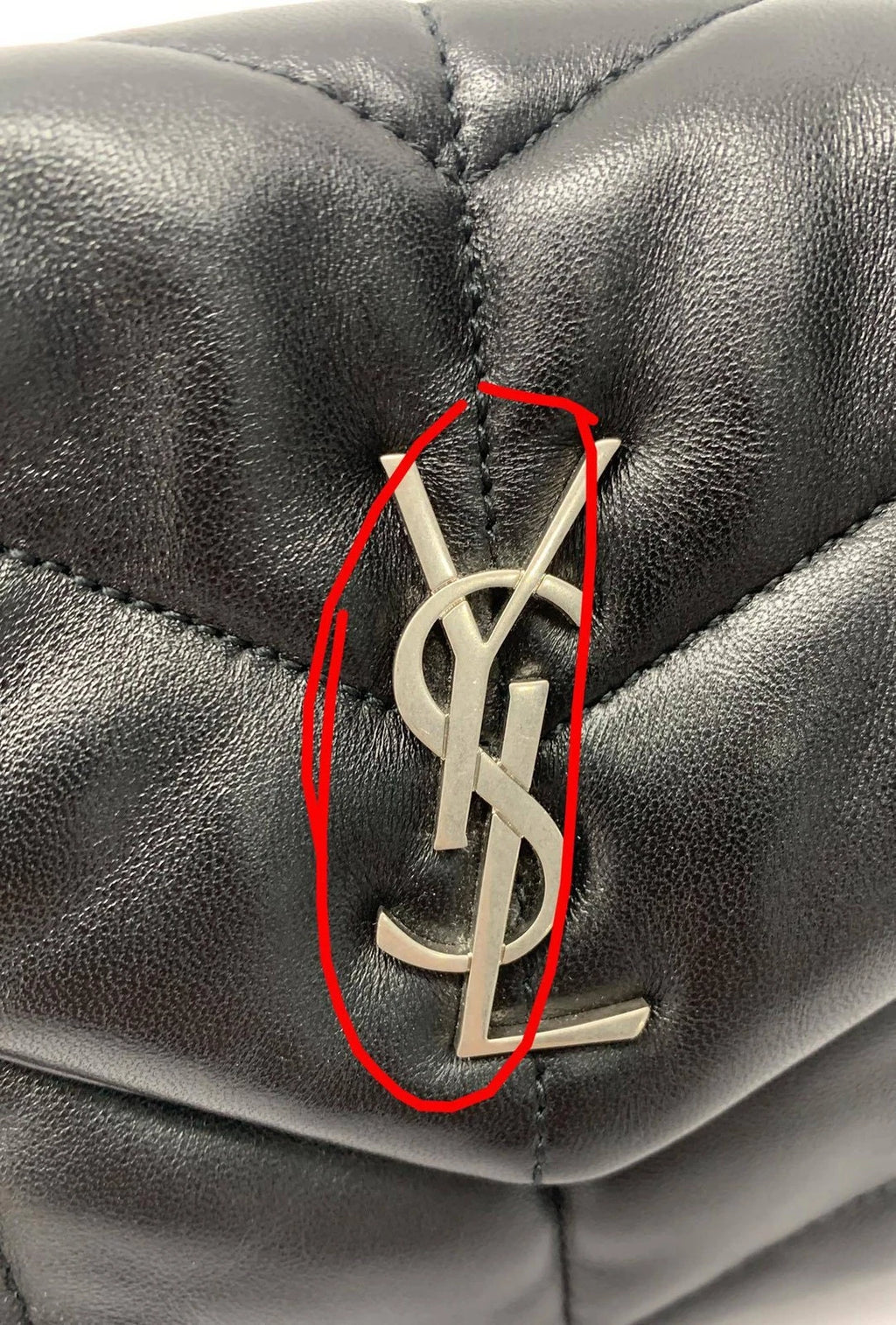 Saint Laurent Puffer Quilted Shoulder Bag For Women
