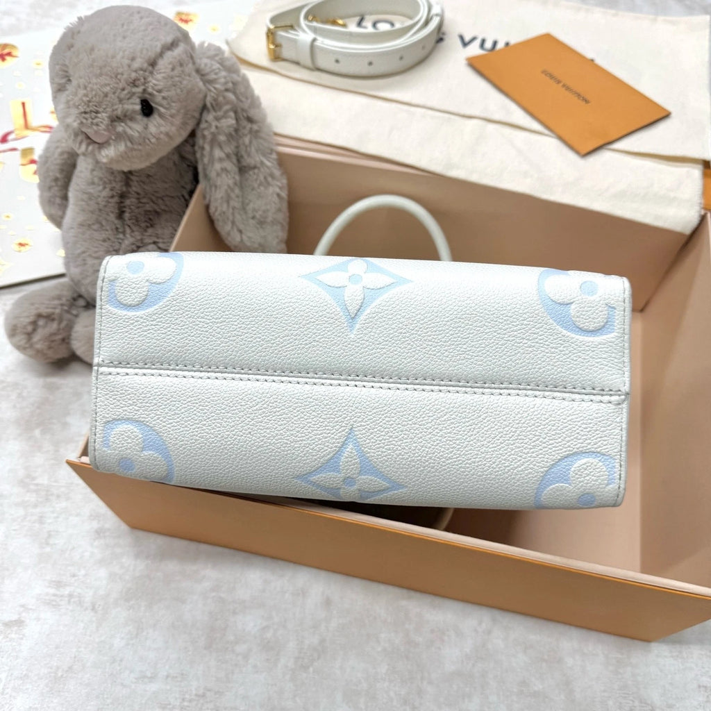 Louis Vuitton OnTheGo PM Canvas Tote Bag Excellent