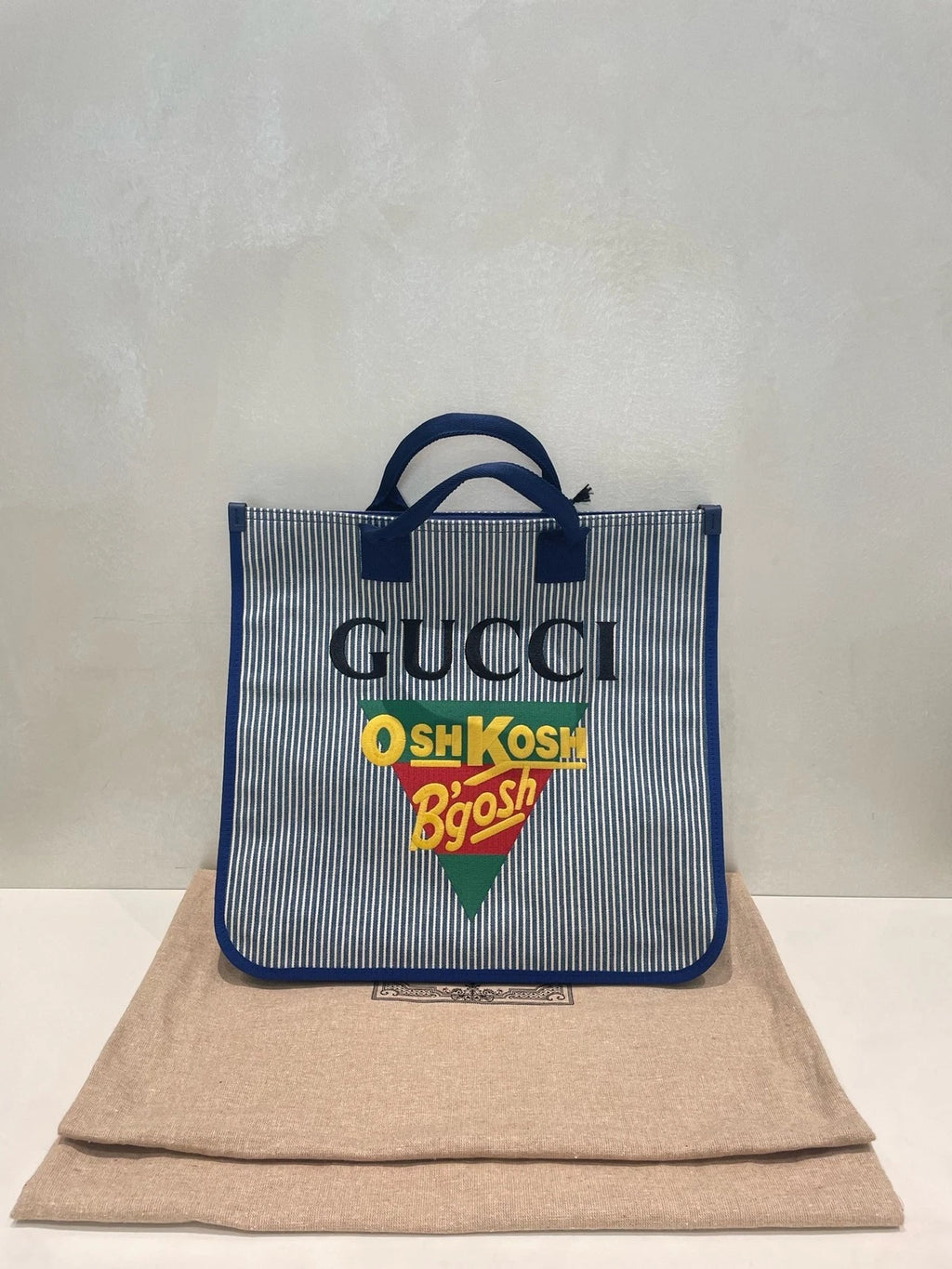 Gucci Blue Tote Bag Top Handle Bag For Women