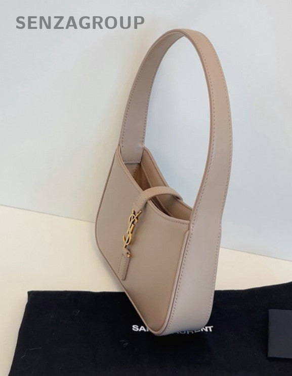 YSL Saint Laurent Hobo mini Milk tea Color Shoulder bag Women
