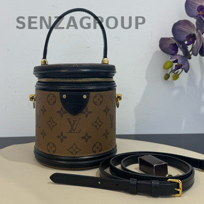 Louis Vuitton Monogram NeoNoe Bucket Bag Brown Gold Hardware Women's Classic