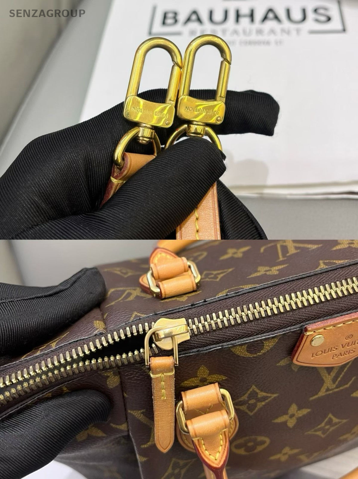 Louis Vuitton Vintage Turenne PM Monogram 2way Shoulder Handbag Brown Classic