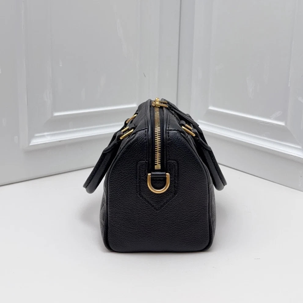 Louis Vuitton Speedy 20 Black Crossbody Top Handle Excellent