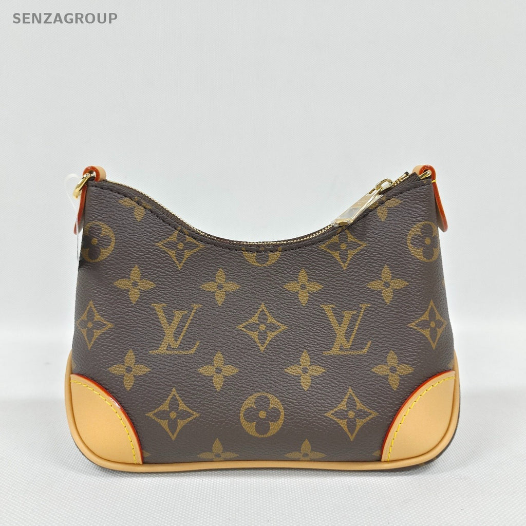 SJ0001 Louis Vuitton Multi Pochette boulogne nano Shoulder Bag Brown Canvas