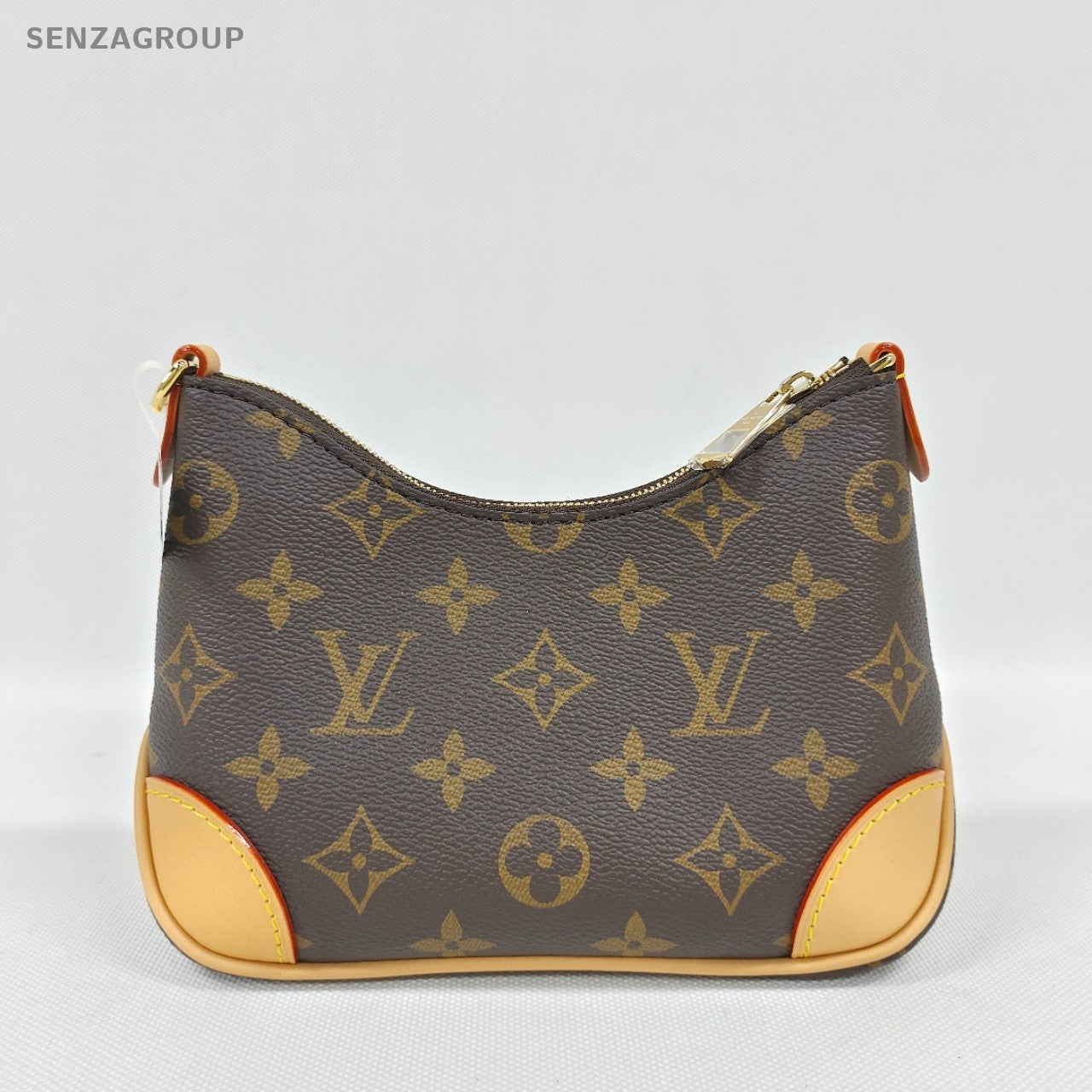 SJ0001 Louis Vuitton Multi Pochette boulogne nano Shoulder Bag Brown Canvas